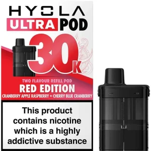 Red edition Hyola Ultra 30K pod & refill 20ml