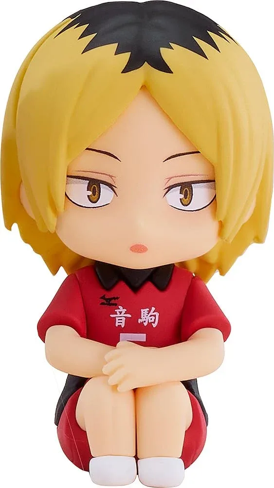 Red Orange Haikyu Nendoroid Plus Kozume Kenma Rubber Mascot Keychain