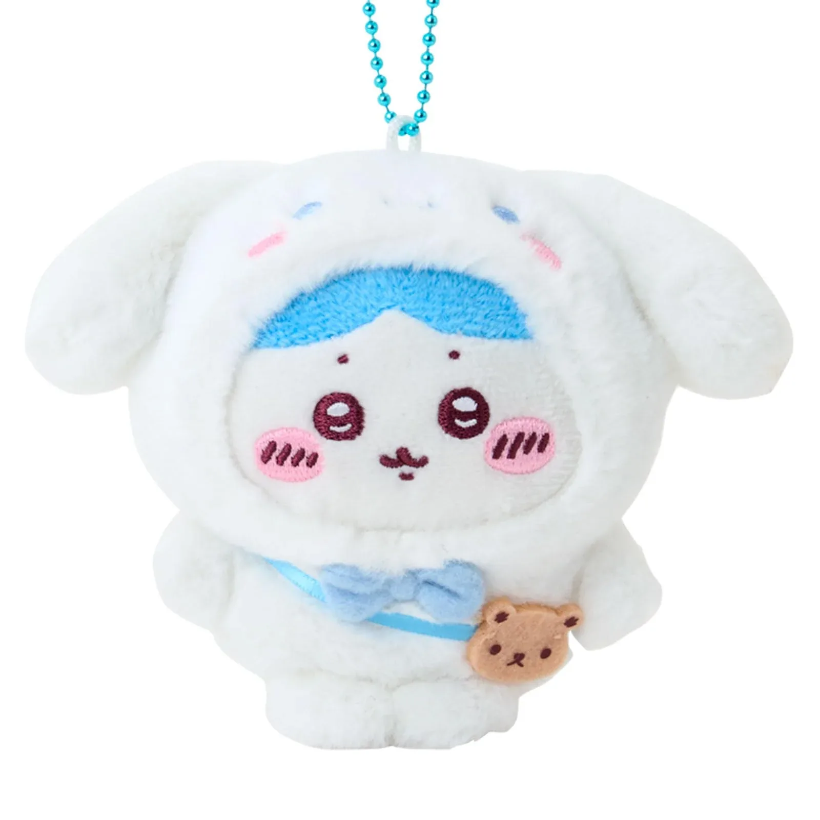 Sanrio Chiikawa Hachiware Cinnamoroll Mascot Holder Polyester Steel Ages 6+ - Image 2