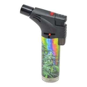 Single Flame Weed Leaf Torch