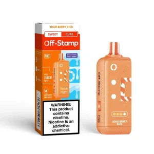 Sour Berry Kick - Off-Stamp Sweet Cube 25K Disposable Pod