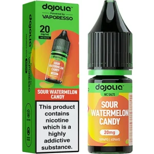 Sour watermelon candy DOJOLIQ e-liquid by Vaporesso 10ml