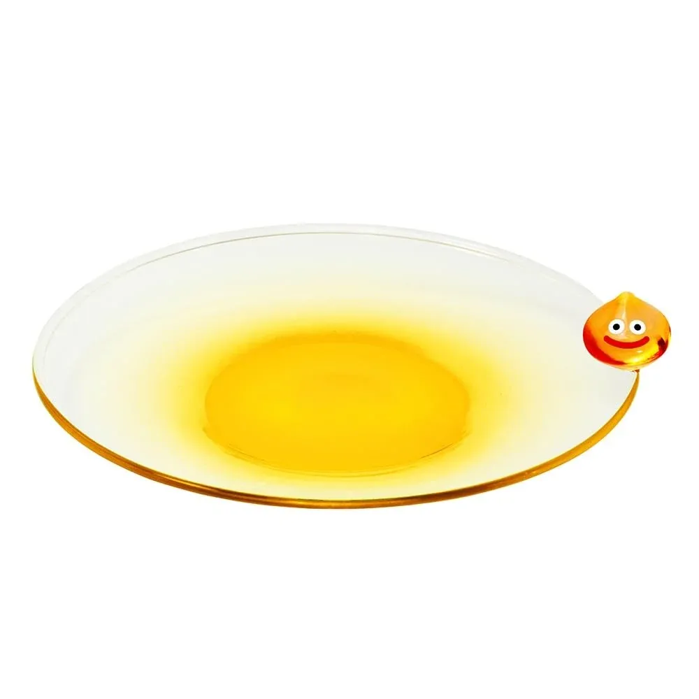 Square Enix Smile Slime Glass Plate - Slimebes Design Durable and Stylish