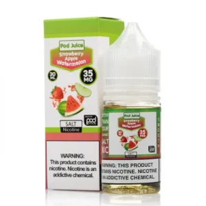 STRAW APPLE WATERMELON - POD JUICE E-LIQUID - 30ML