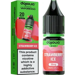 Strawberry ice DOJOLIQ e-liquid by Vaporesso 10ml