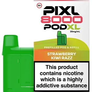 Strawberry kiwi razz PIXL 8000 Pod XL pod & refill 12ml