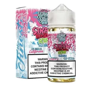 Strawmelon On Ice By The Finest Sweet And Sour 100ML