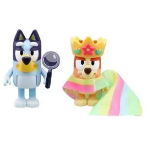 Takara Tomy Bluey Friendship Figure Set Queen Bingo and Bluey Toy Set