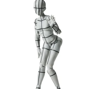 Tamashii Nations SHFiguarts Body-Chan Sports Edition Wireframe Gray 135mm Figure