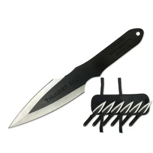 Thunder Bolt - 9″ Urban Tanto Throwing Knife Set
