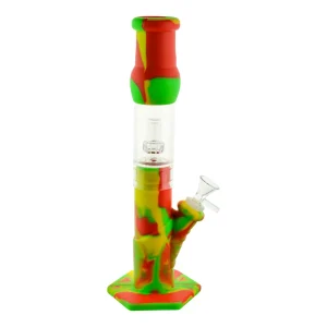 Two-part Showerhead Perc Silicone Bong - 12.5in