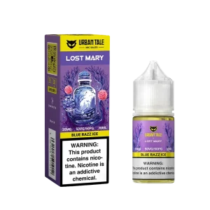 Urban Tale x Lost Mary – Blue Razz Ice – Nic Salt 30ML E-Liquid