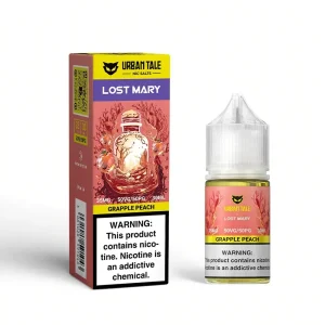 Urban Tale x Lost Mary – Grapple Peach – Nic Salt 30ML E-Liquid