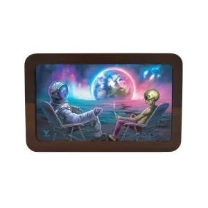 V Syndicate Blunt Orbit 3D HD Wood Rolling Tray