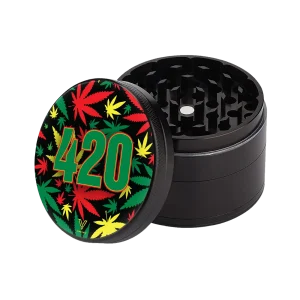 V Syndicate Sharp Shred 420 Rasta Grinder