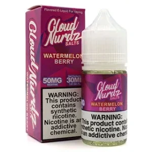 Watermelon Berry - 50mg - Cloud Nurdz Salts - 30mL
