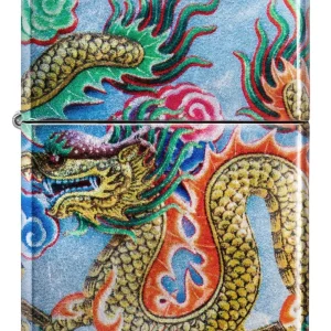 Zippo Lighter - Colorful Dragon